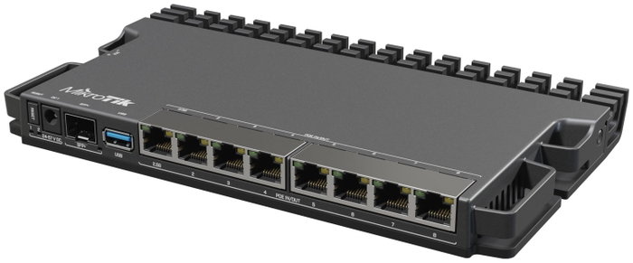 MikroTik RB5009UPr+S+IN Router con 2.5 Gigabit Ethernet y SFP+ de 10 Gigabit