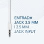 Daewoo DW2014 Auriculares in-ear blancos con micrófono