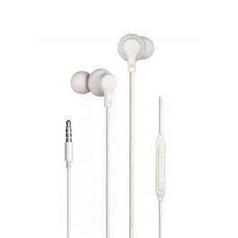 Daewoo DW2014 Auriculares in-ear blancos con micrófono
