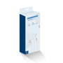 Daewoo Auriculares Intrauditivos DW2014 con Micrófono y Control de Volumen Blanco