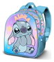 Karactermania Mochila Lilo y Stitch Basic Mischievous Azul