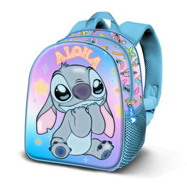 Karactermania Mochila Lilo y Stitch Basic Mischievous Azul