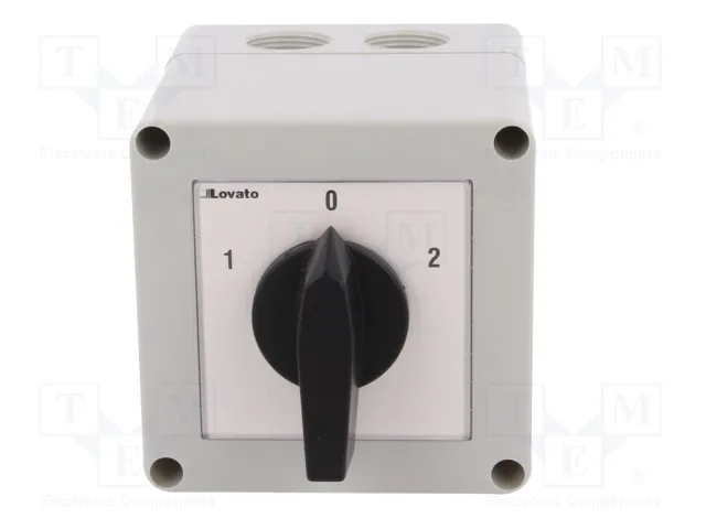 LOVATO ELECTRIC Interruptor Reversible 16A 1-0-2 LOVATO ELECTRIC Interruptor Reversible 16A 1-0-2