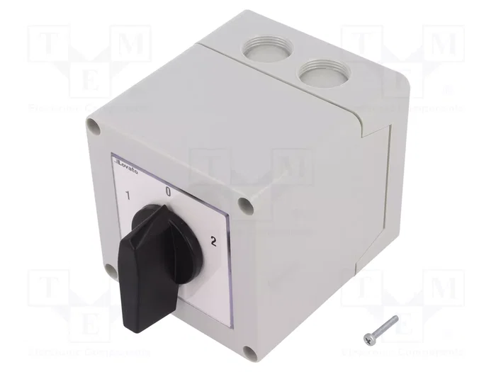 LOVATO ELECTRIC Interruptor Reversible 16A 1-0-2 LOVATO ELECTRIC Interruptor Reversible 16A 1-0-2
