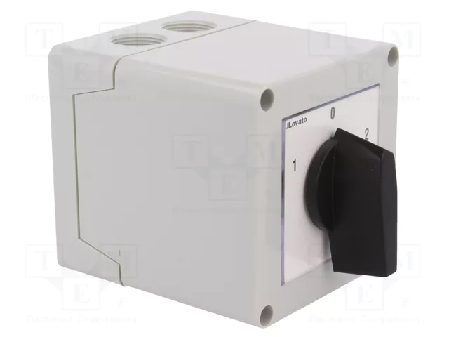 LOVATO ELECTRIC Interruptor Reversible 16A 1-0-2 LOVATO ELECTRIC Interruptor Reversible 16A 1-0-2