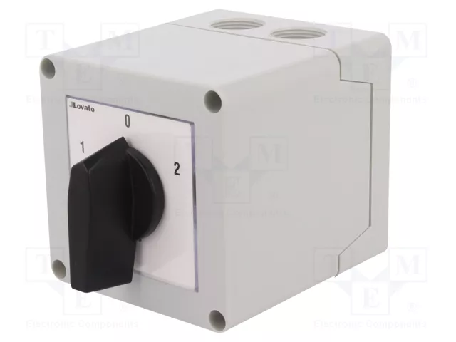 LOVATO ELECTRIC Interruptor Reversible 16A 1-0-2 LOVATO ELECTRIC Interruptor Reversible 16A 1-0-2