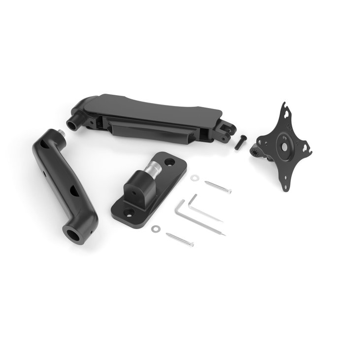 ICY BOX IB-MS103-W Soporte de Monitor para Pared Negro ICY BOX IB-MS103-W Soporte de Monitor para Pared Negro