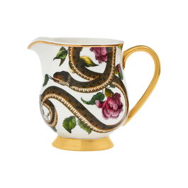 Spode Lechera Creatures 280 Ml Con Pie de Oro de 22 Quilates Pintado a Mano