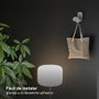 GSC Evolution Percha de acero inoxidable con pomo de ABS cromado 45x84mm
