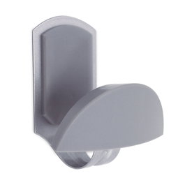 GSC Evolution Percha de acero inoxidable con pomo de ABS cromado 45x84mm