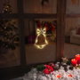 Bambasy Campana colgante de Navidad LED 3xAAA