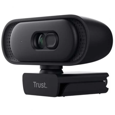 Trust Tomar 26141 Webcam QHD 2K 2560x1440p con Obturador de Privacidad - Negro