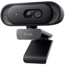 Trust Tomar 26141 Webcam QHD 2K 2560x1440p con Obturador de Privacidad - Negro