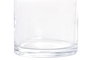 DKD Home Decor Jarrón de Cristal Transparente 12x12x40 cm