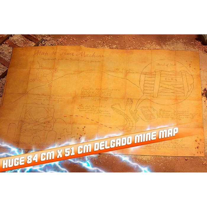 DOCTOR COLLECTOR Kit Time Travel Memories Regreso al Futuro Plutonium Edition 36 Artículos