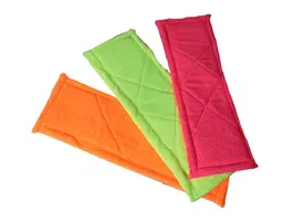 Blanca Recambio Mopa Microfibra 25 x 14 cm para Limpieza de Suelos, Multiusos, Absorción Grasa y Eliminación Polvo