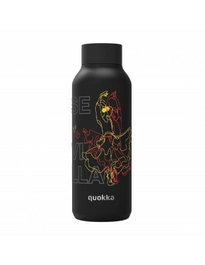 QUOKKA Botella termo quokka 510ml jet black sevilla love custom