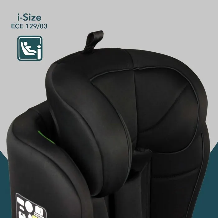 BAMBISOL Silla de Coche Convertible AY570N Grupo 1/2/3 I-Size Negro - Silla Infantil para Coche