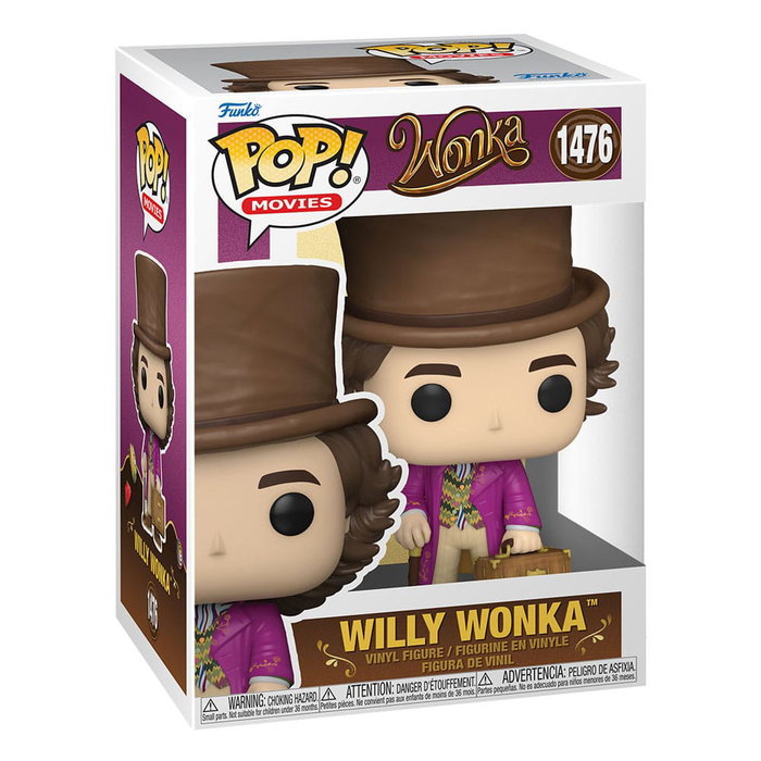 Willy Wonka & la fábrica de chocolate Figura POP! Movies Vinyl Willy Wonka 9 cm