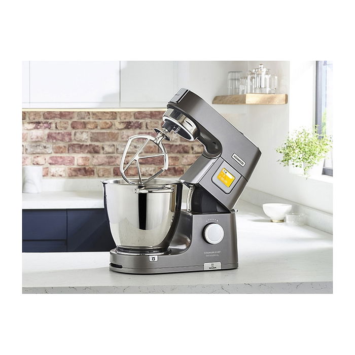 Kenwood KWL90.004SI Titanium Chef Patissier XL Batidora de Varillas Plata 7L