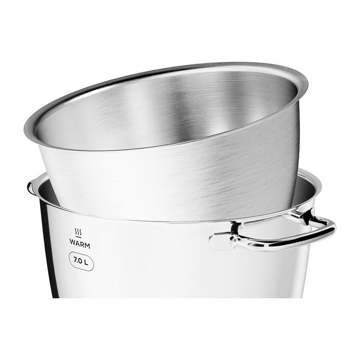 Kenwood KWL90.004SI Titanium Chef Patissier XL Batidora de Varillas Plata 7L
