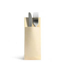 Duni Point To Point Canguro Servilleta Crema 38x32 cm