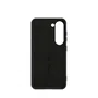 Celly CROMO Funda Protectora para Samsung Galaxy S23 5G (6.1") - Microfibra y TPU, Resistente a Golpes y Rayones - Negro