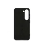 Celly CROMO Funda Protectora para Samsung Galaxy S23 5G (6.1") - Microfibra y TPU, Resistente a Golpes y Rayones - Negro