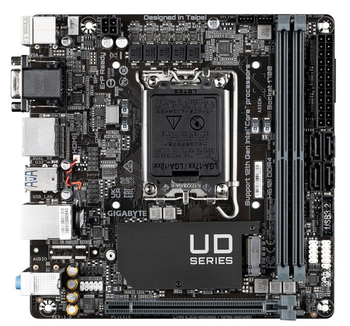 GIGABYTE H610I DDR4 Mini ITX