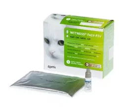 Zoetis Felv Fiv 10Test Detección Antígeno Virus Leucemia Felina y Anticuerpos Virus Inmunodeficiencia Felina