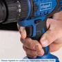 Scheppach BC-DD60-X Taladro Atornillador Inalámbrico 20V, Motor Brushless 60Nm, Portabrocas 13mm, Batería 2Ah y Cargador 2.4A