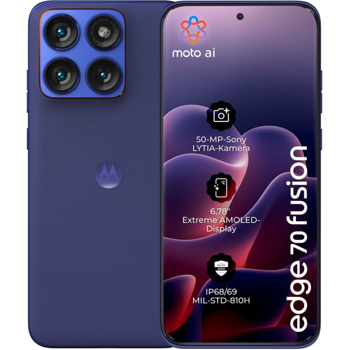 Motorola edge 70 fusion 256GB 8GB RAM PANTONE Orient Blue Motorola edge 70 fusion 256GB 8GB RAM PANTONE Orient Blue