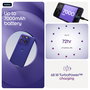 Motorola Edge 70 Fusion Smartphone 6.78" Extreme AMOLED 144Hz Snapdragon 7s Gen 3 8GB RAM 256GB 50MP Cámara Sony LYTIA 710 5200 mAh IP68 Android 16.0 Violeta Orient Blue