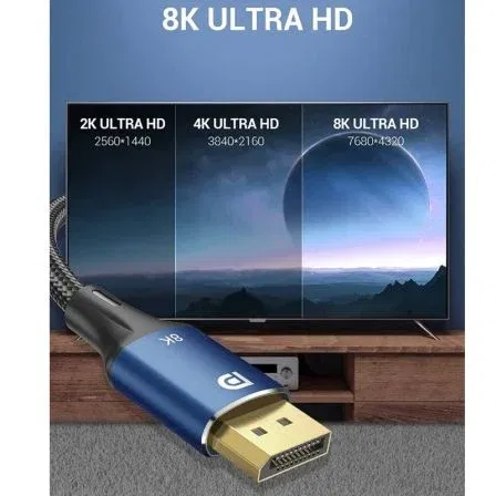 Vention HCELG Cable DisplayPort 1.4 8K Macho-Macho Trenzado de Nylon 1.5m Azul