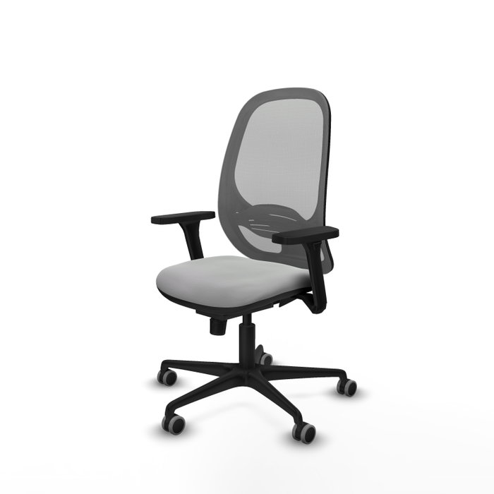 PIQUERAS Y CRESPO Silla de oficina Cilanco con mecanismo Sincro, Gris PIQUERAS Y CRESPO Silla de oficina Cilanco con mecanismo Sincro, Gris
