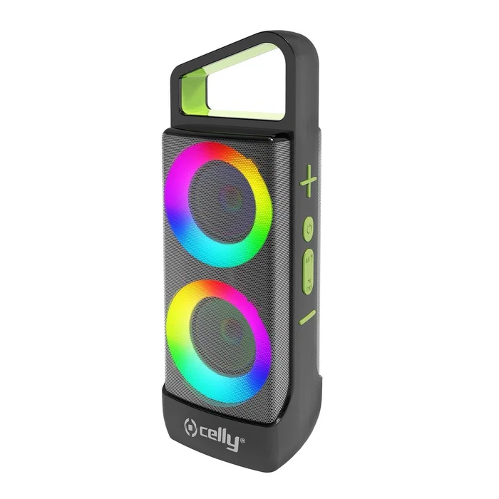 Celly GROOVERGBBK Altavoz portátil y de fiesta Negro 10W Bluetooth USB-C Celly GROOVERGBBK Altavoz portátil y de fiesta Negro 10W Bluetooth USB-C