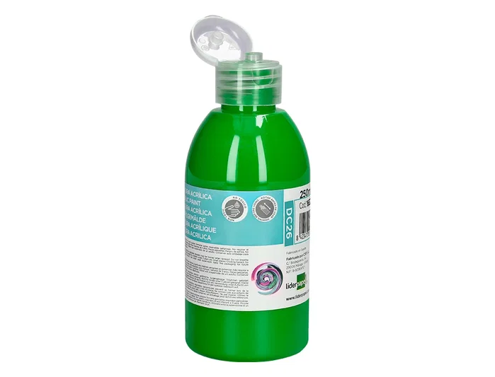 Liderpapel Pintura acrílica Verde 250 ml Liderpapel Pintura acrílica Verde 250 ml