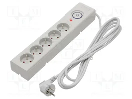 Armac Z5 Regleta de alimentación 3m 5x 230V Gris