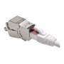 VALUE Kat.6A Class EA Keystone RJ-45 blindado sin herramientas de herramienta