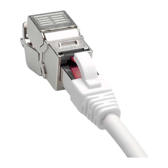VALUE Kat.6A Class EA Keystone RJ-45 blindado sin herramientas de herramienta