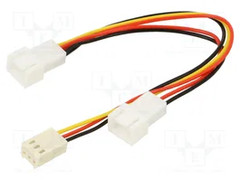 Akasa AK-FY320 Cable de alimentación para ventiladores con conector sencillo