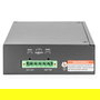 Digitus Conmutador Industrial de 8 Puertos Gigabit No Gestionado, Montaje en Pared y Carril DIN, Negro, Metal, 16 Gbit/s