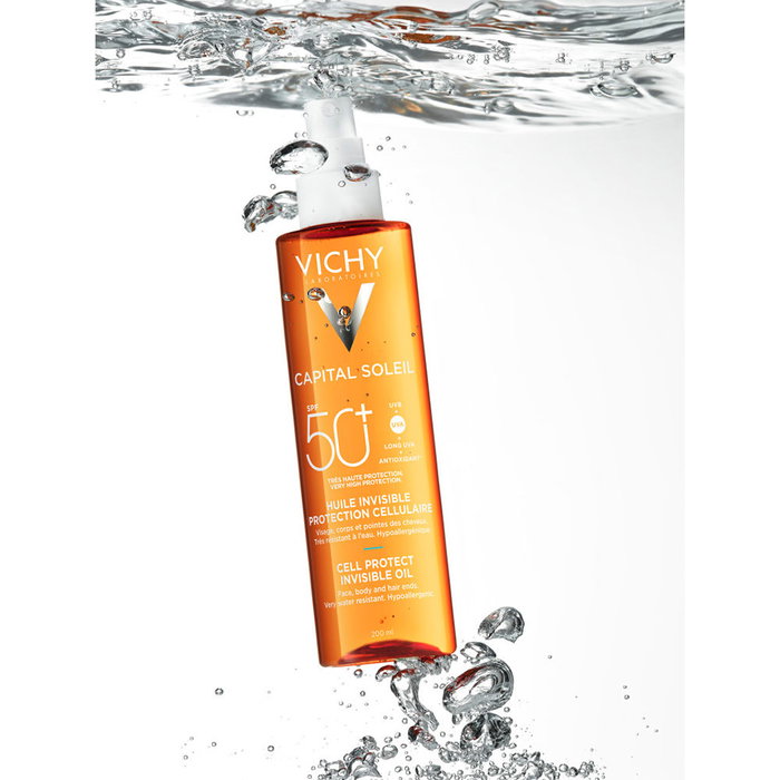 Vichy Capital Soleil Cell Protect Aceite Invisible SPF 50+ 200 ml Vichy Capital Soleil Cell Protect Aceite Invisible SPF 50+ 200 ml