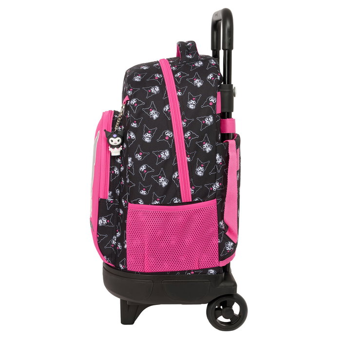 Safta Mochila con Ruedas Compact Extraíble Kuromi 45x33x22 cm Safta Mochila con Ruedas Compact Extraíble Kuromi 45x33x22 cm