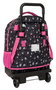 Safta Mochila Grande con Ruedas Compact Extraible Kuromi 33x45x22 cm