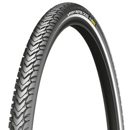Michelin Protek Cross MAX Cubierta 28x160 42-622 E-Bike Ready Antipinchazos Reflectante