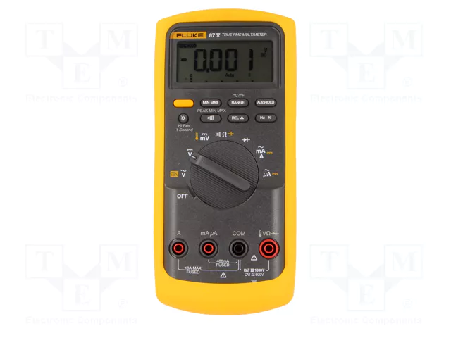FLUKE Multímetro Digital 87V True RMS con LCD FLUKE Multímetro Digital 87V True RMS con LCD