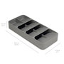 Joseph Joseph DrawerStore Large Organizador de Cubiertos Gris