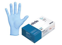 Guante Desechable Nitrilo Santex Gd21 Azul Talla Xl Caja De 100