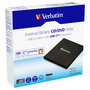 Verbatim Slimline CD/DVD ReWriter USB-C Negro